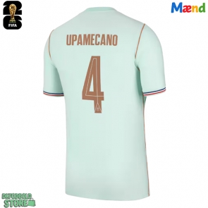 Frankrig Dayot Upamecano #4 Replika Udebanetrøje VM 2026 Kortærmet